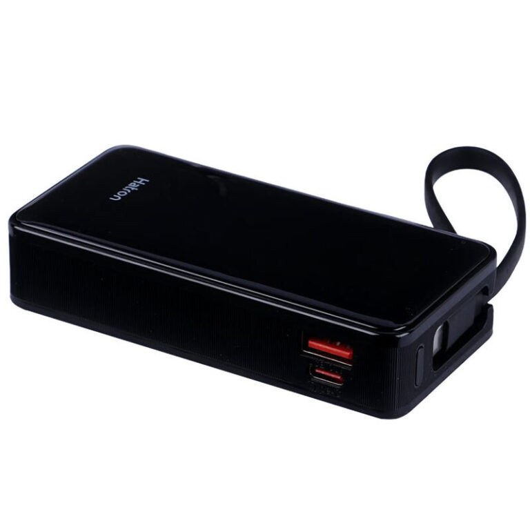 پاور بانک فست شارژ هترون HPB1066MG QC3.0 PD 22.5W ظرفیت 10000 میلی آمپر ساعت