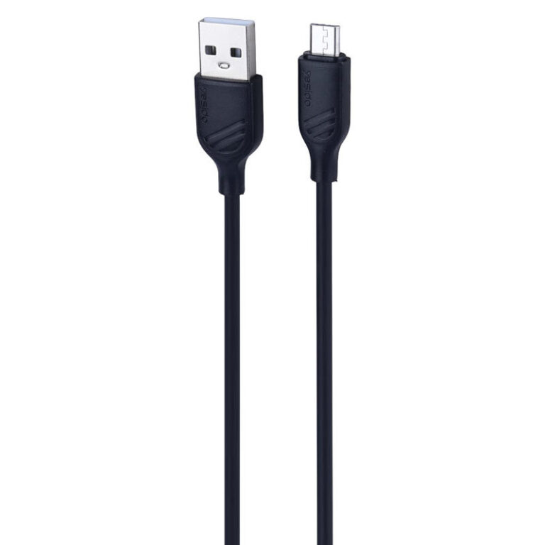 کابل میکرو یو اس بی فست شارژ 18 وات یسیدو CA126M طول 1 متر