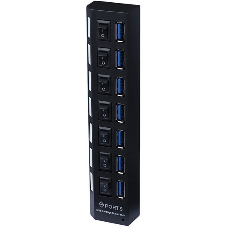 هاب 7 پورت USB 3.0 گریت