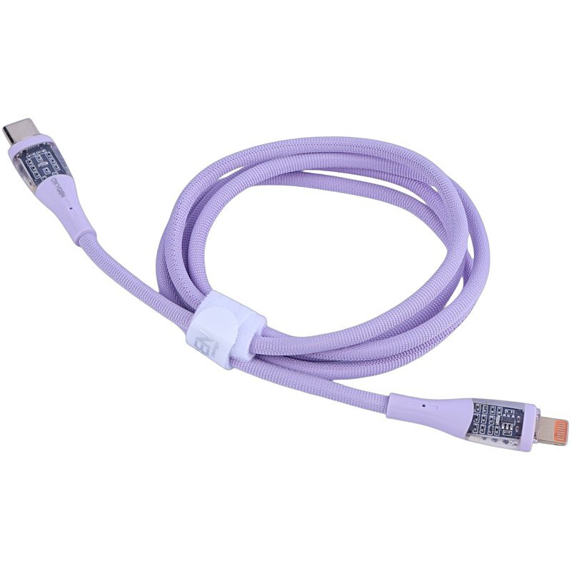 کابل تایپ سی به لایتنینگ فست شارژ 30 وات اکسیژن LX-24 طول 1 متر - تصویر 6