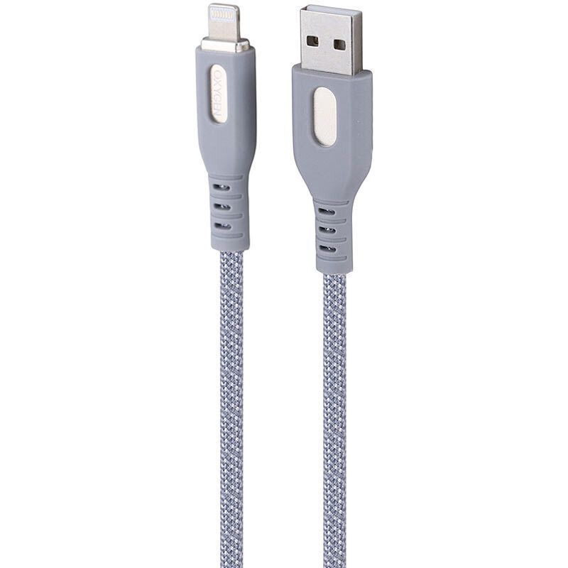 کابل لایتنینگ فست شارژ 3 آمپر اکسیژن LX-27 طول 1 متر - تصویر 4