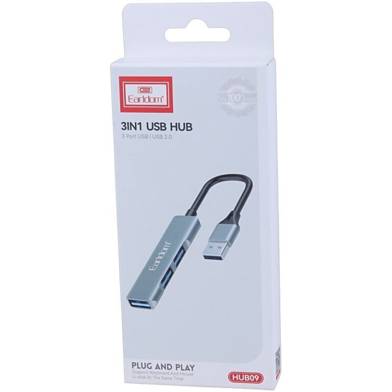 هاب 3 پورت USB 2.0 ارلدام ET-HUB09