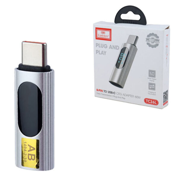 تبدیل OTG لایتنینگ به تایپ سی ارلدام ET-TC26L