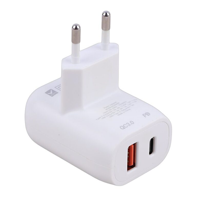 شارژر دیواری بودی AC339VE 20 وات با دو پورت QC3.0 و PD