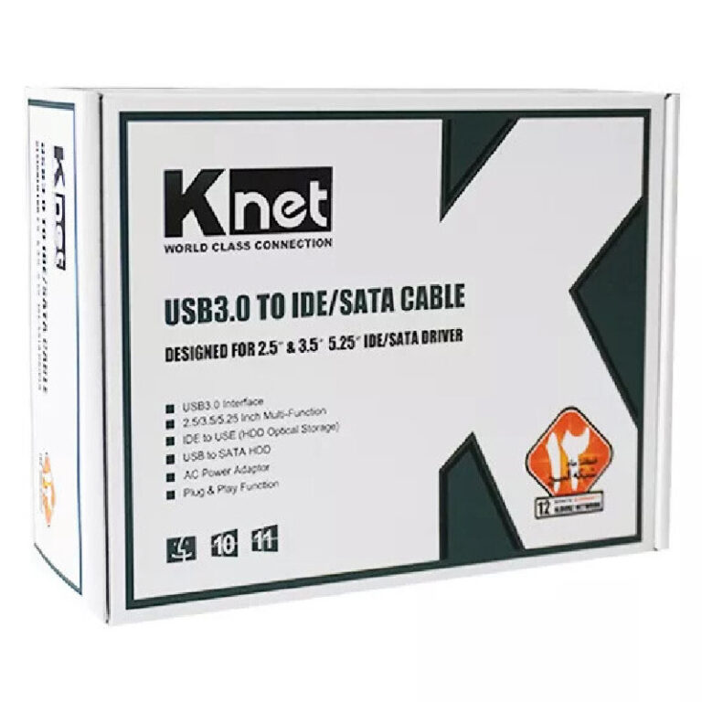 تبدیل USB 3.0 به SATA/IDE کی نت K-CO85