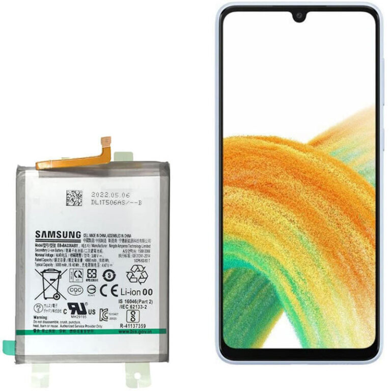 باتری موبایل اورجینال سامسونگ Galaxy A33 / A53 مدل EB-BA336ABY