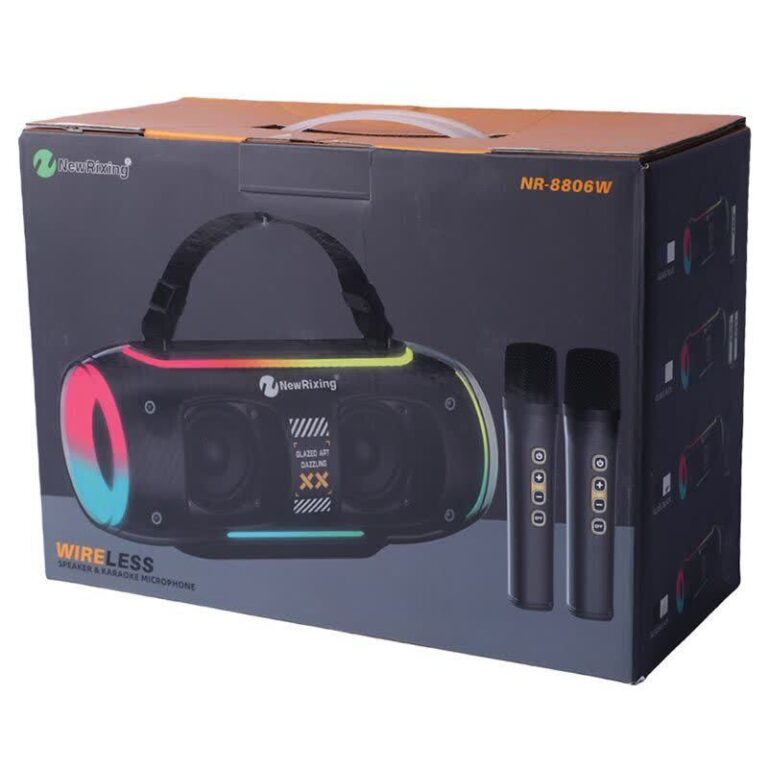 اسپیکر بلوتوثی نیو ریکسینگ NR-8806W + میکروفون