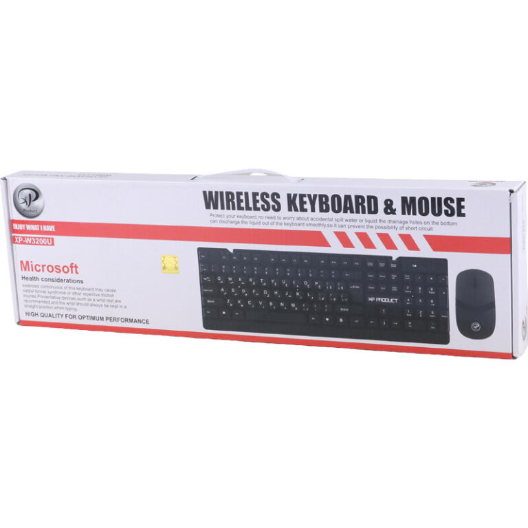 کیبورد و موس بی سیم ایکس پی پروداکت XP-W3200U