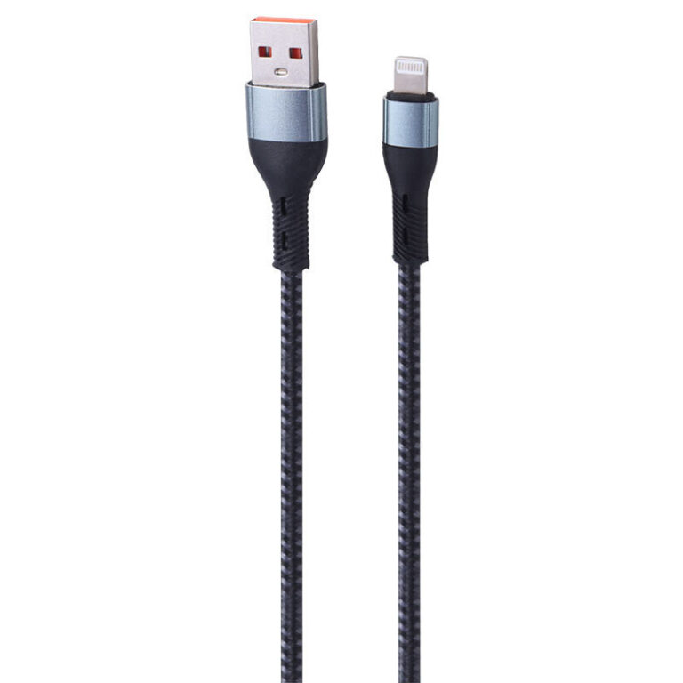 کابل لایتنینگ فست شارژ 3 آمپر اسکای دلفین S45L طول 1 متر