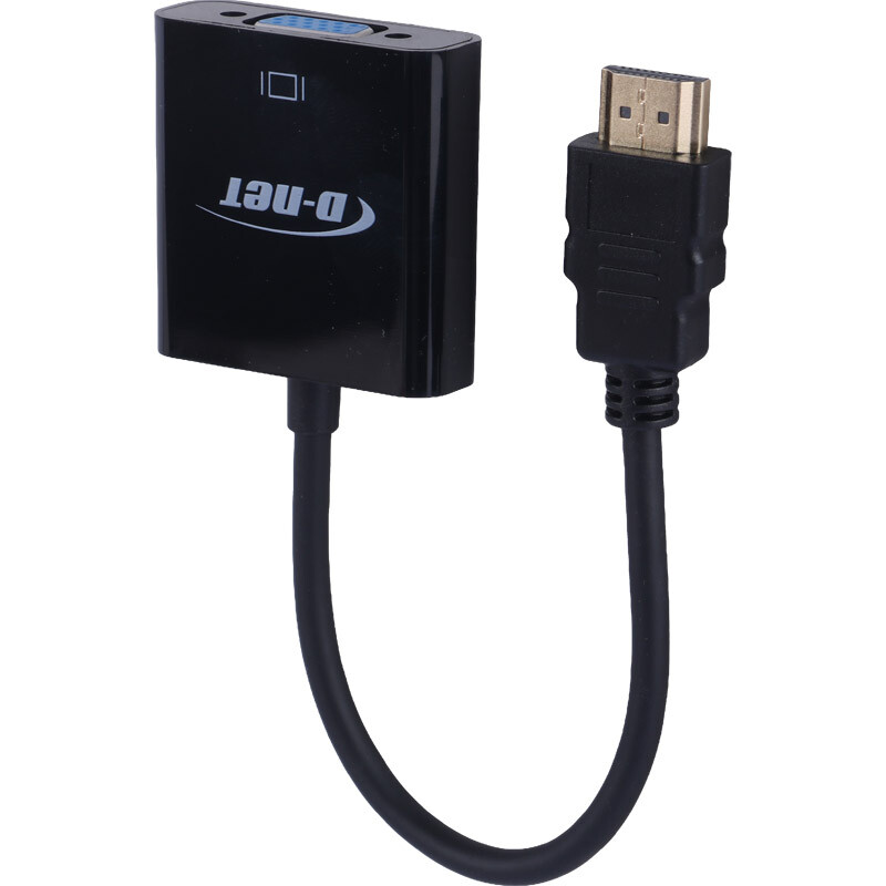 تبدیل HDMI به VGA دی نت DT-403 + کابل Micro USB - تصویر 3