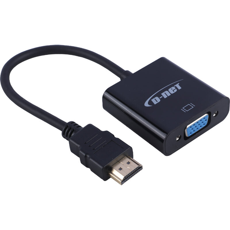 تبدیل HDMI به VGA دی نت DT-403 + کابل Micro USB - تصویر 2