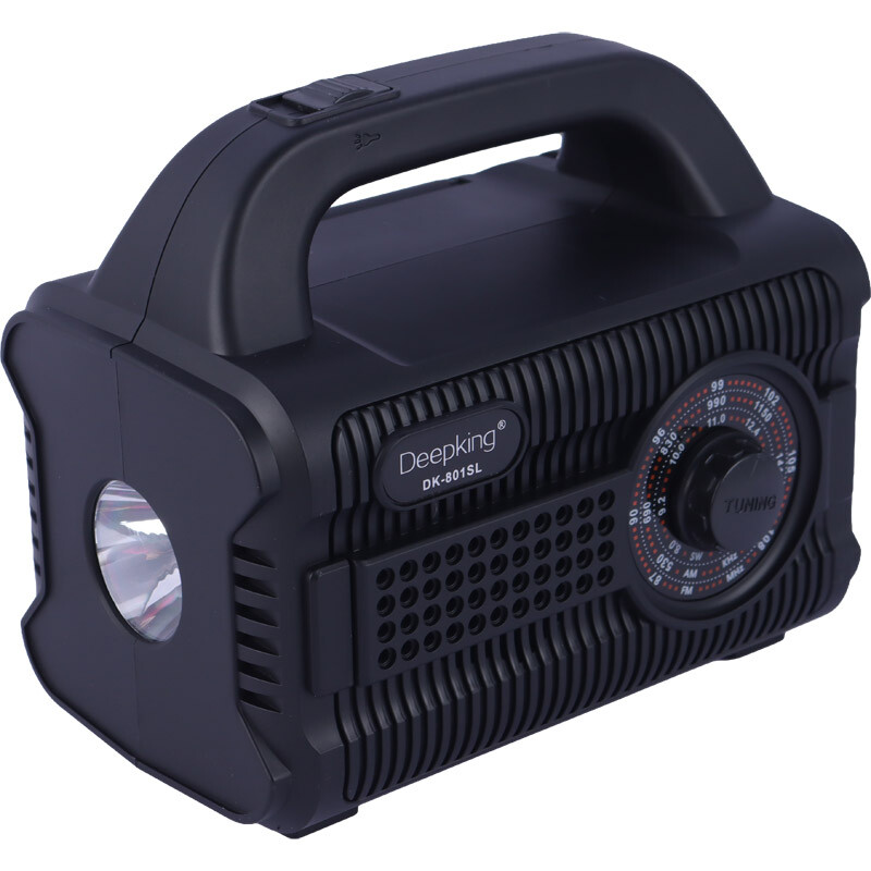 پاوربانک و رادیو اسپیکر بلوتوثی خورشیدی دیپ کینگ DK-801SL - تصویر 7