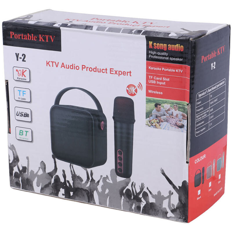 اسپیکر بلوتوثی KTV Y-2 + میکروفون - تصویر 10