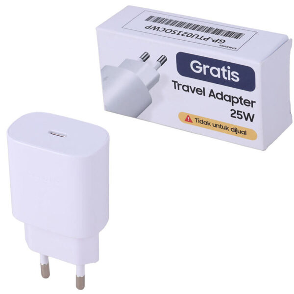 شارژر دیواری 25 وات سرجعبه سامسونگ GP-PTU021SOCWP PD 3A