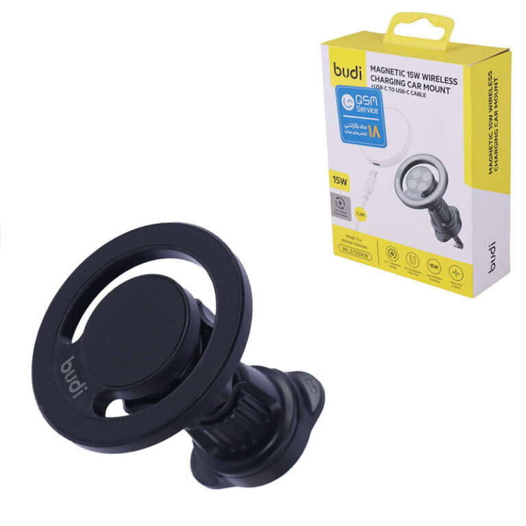شارژر بی سیم و هولدر دریچه ای بودی WL3700X 15W پک ضعیف
