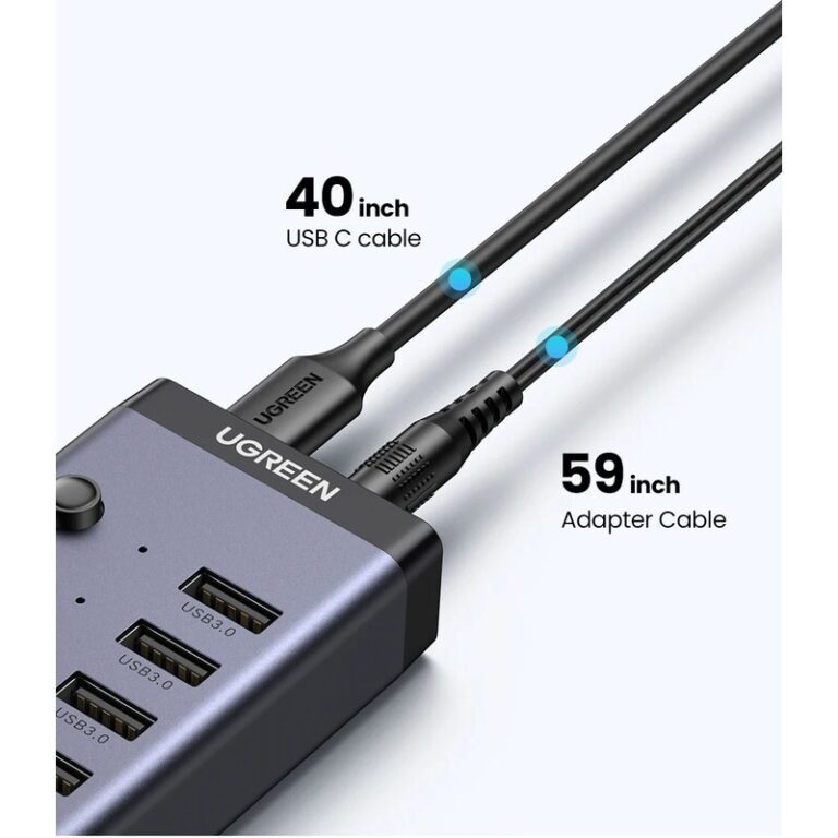 هاب 7 پورت USB3.0 یوگرین CM481-90307