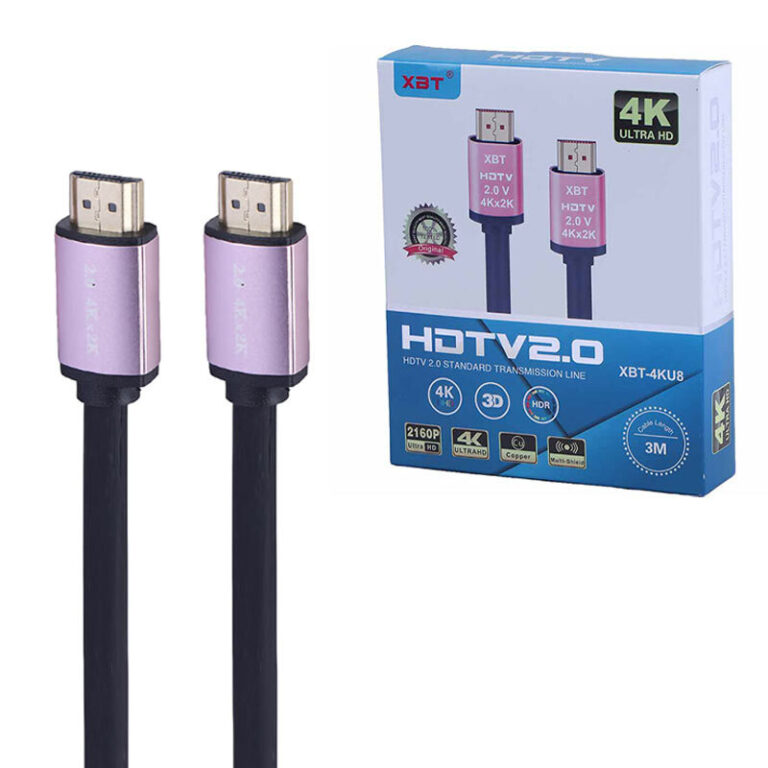 کابل XBT XBT-4KU8 HDMI 4K طول 3 متر