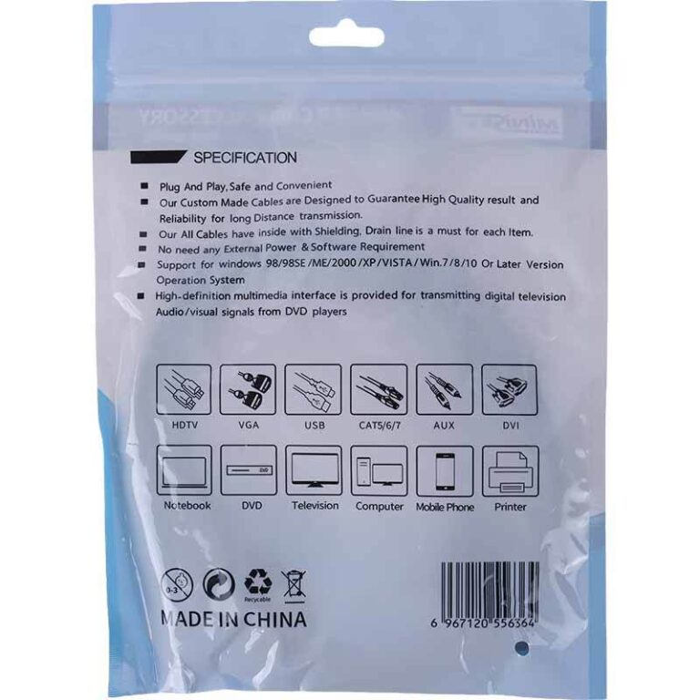 کابل افزایش طول USB مینی اسکای طول 1.5 متر