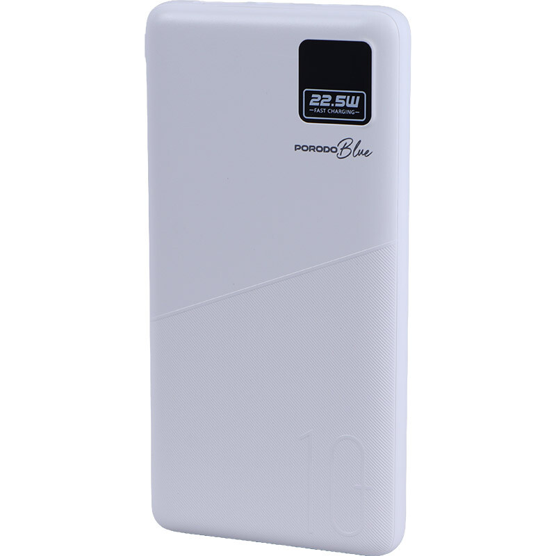 پاور بانک فست شارژ پرودو Blue PB053 22.5W ظرفیت 10000 میلی آمپر ساعت - تصویر 2