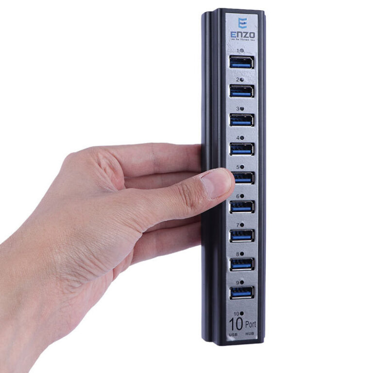 هاب 10 پورت USB انزو UH-10A
