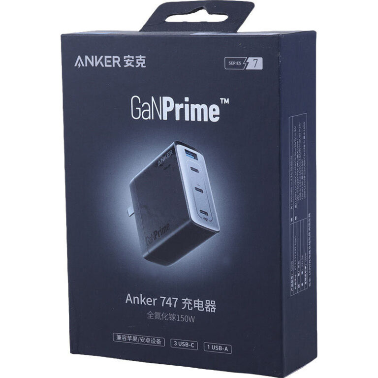 شارژر دیواری 100 وات انکر 747GaNPrime A2340P13 GaN PD 5A