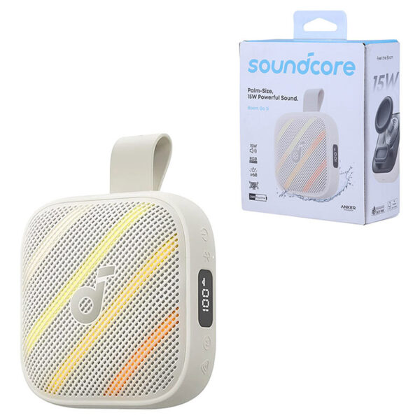 اسپیکر بلوتوثی و پاوربانک انکر Soundcore Boom Go 3i D5103