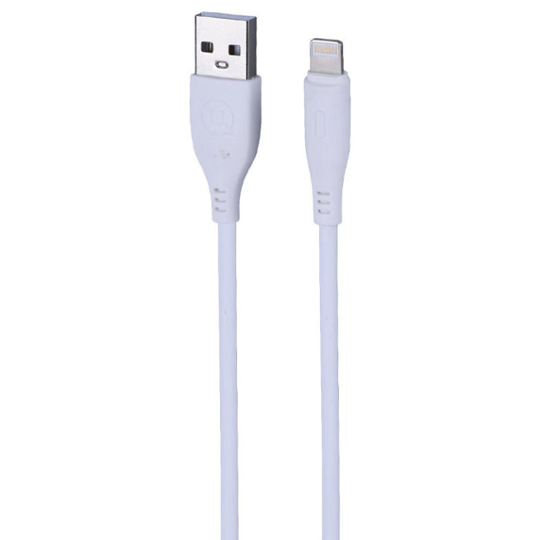 کابل لایتنینگ 2 آمپر یوسامز U18 US-SJ266 طول 1 متر