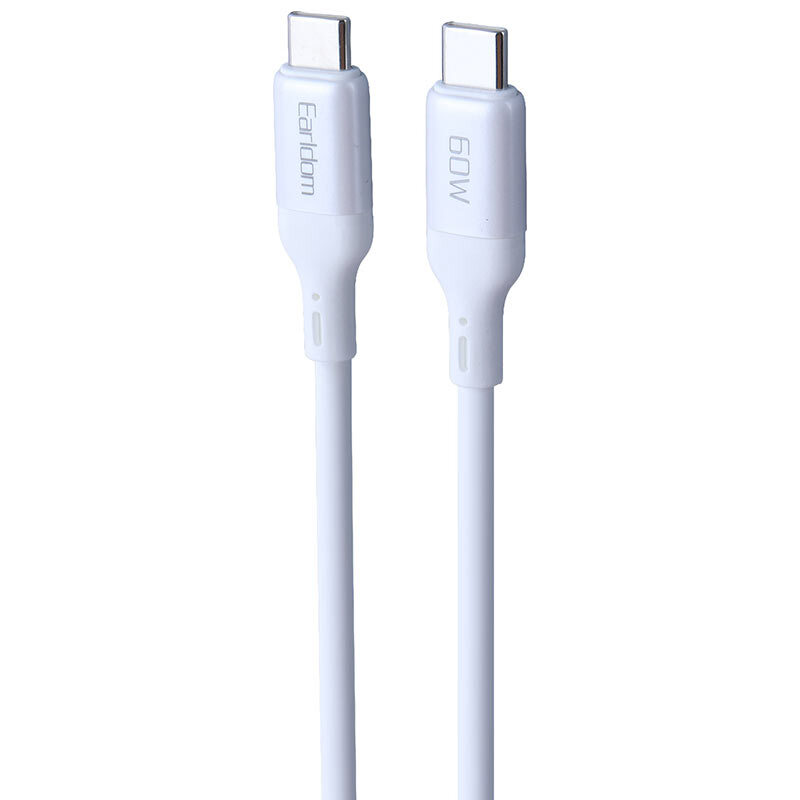 کابل دو سر تایپ سی فست شارژ 60 وات ارلدام EC-215C-C طول 1 متر - تصویر 6