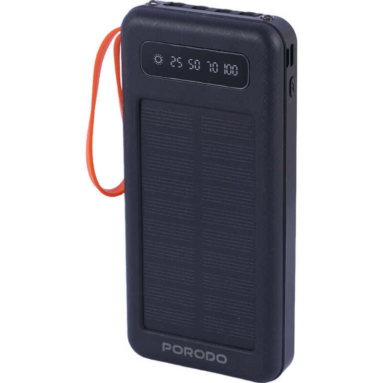 پاور بانک فست شارژ پرودو Piano Solar PDPBB306 10.5W ظرفیت 10000 میلی آمپر ساعت