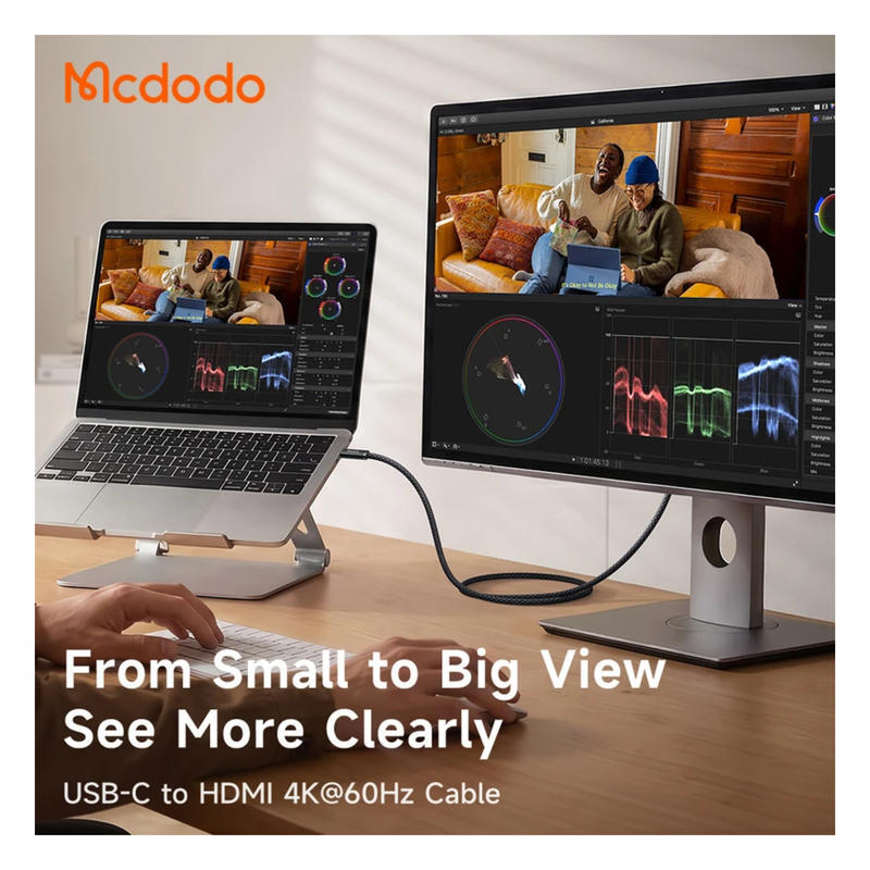 کابل تبدیل Type-C به HDMI مک دودو CA-790 طول 2 متر - تصویر 7