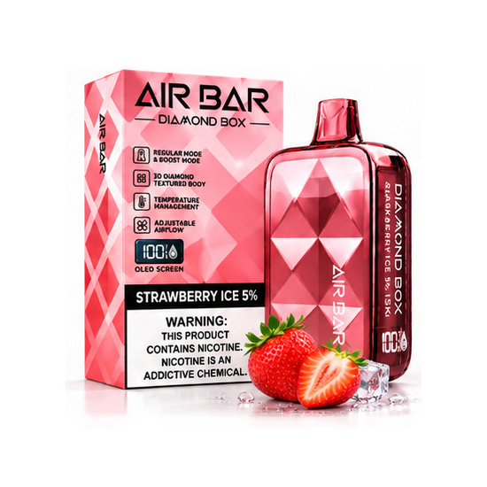 Air Bar Diamond box 20k Puffs Strawberry Ice