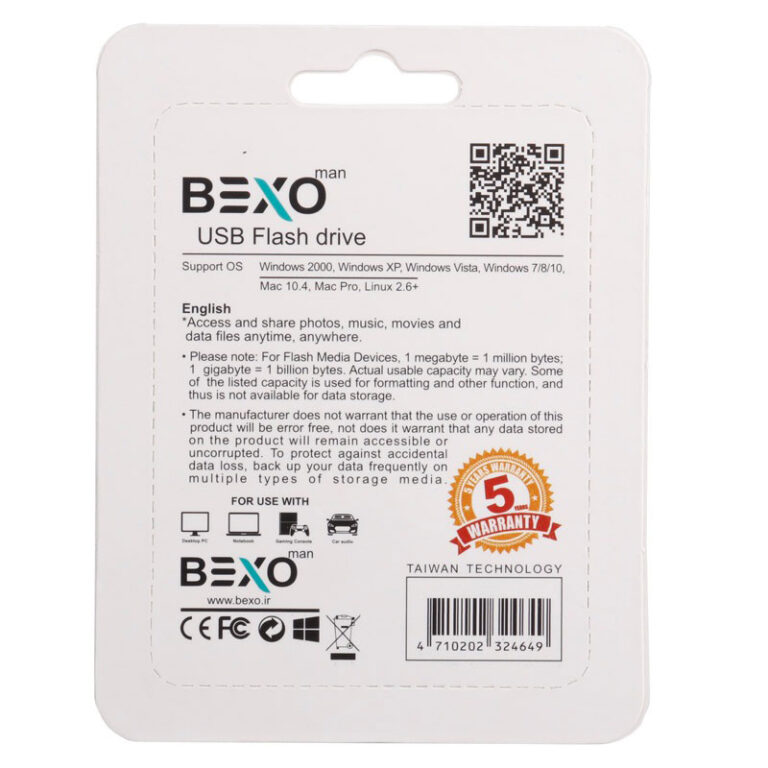 فلش 16 گیگ بکسومن Bexoman B-324
