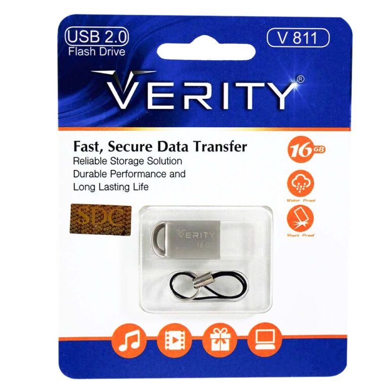 فلش مموری وریتی VERITY V811 ظرفیت 16 گیگابایت