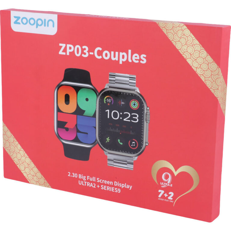 پک دو عددی ساعت هوشمند Zoopin مدل ZP03-Couples