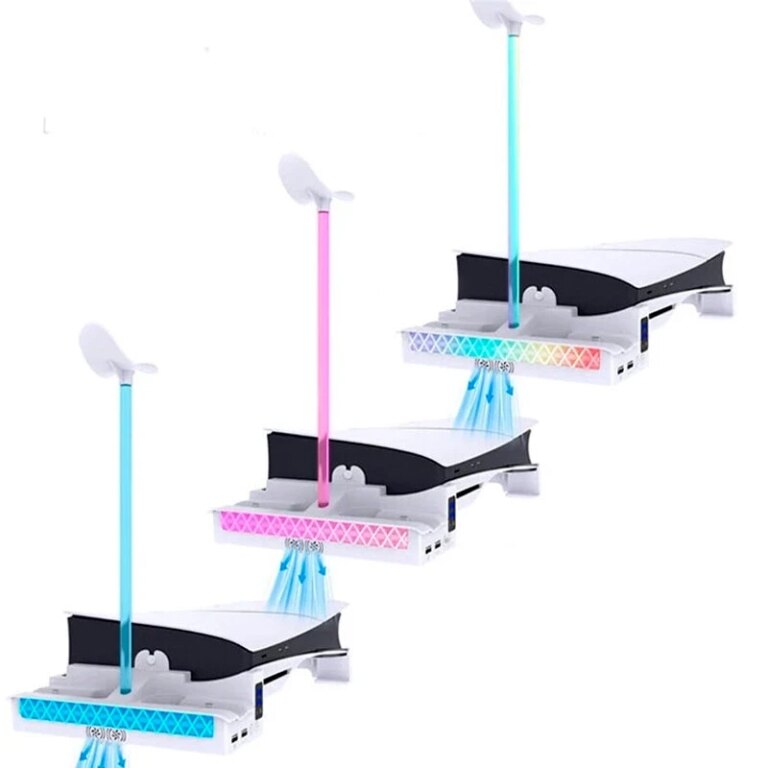 خنک کننده و شارژر دسته PS5 Slim/Pro پی جی تک GP-533S