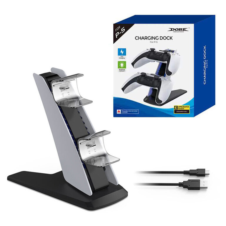 پایه شارژر دسته بازی PS5 دابی مدل TP5-0585S