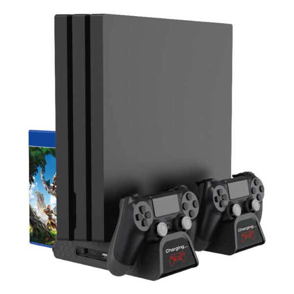 پایه نگهدارنده و شارژر دسته بازی PS4 Slim / Pro دابی TP4-882C