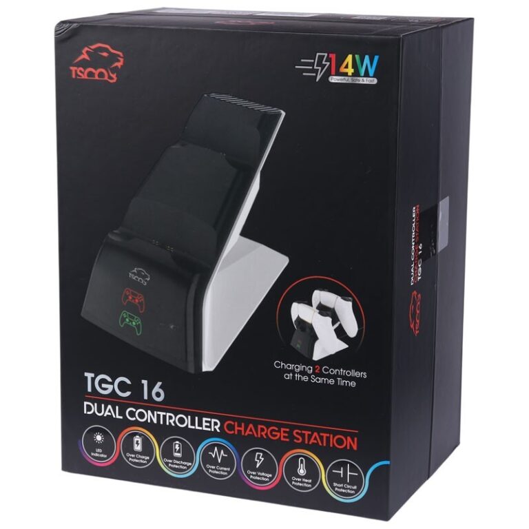 پایه شارژر دسته بازی PS5 تسکو مدل TGC 16