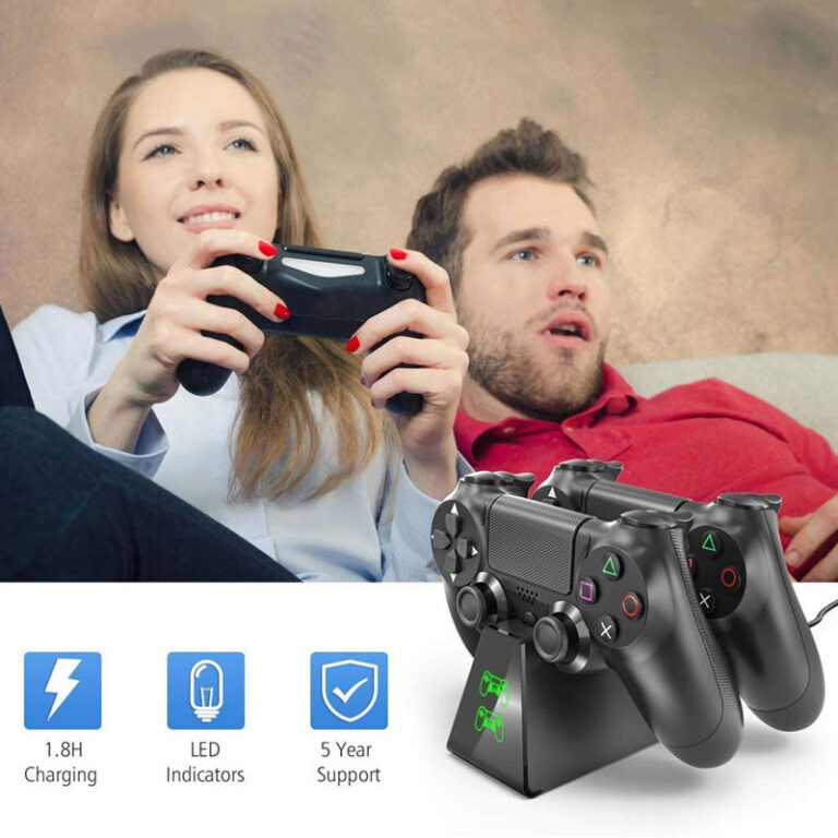 پایه شارژر دسته بازی PS4 دابی TP4-19012