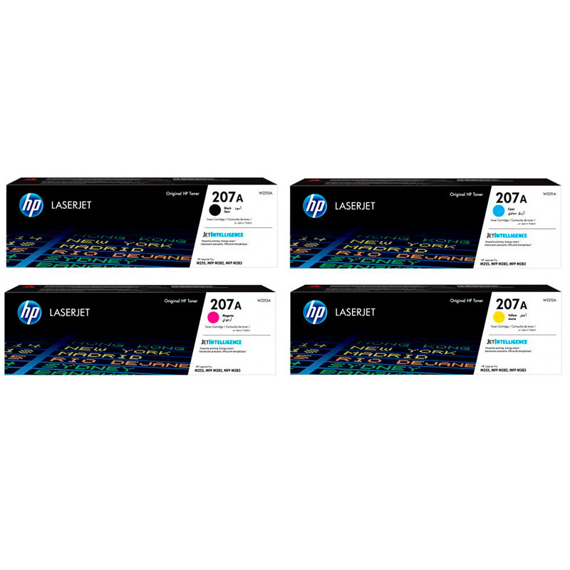 کارتریج لیزری رنگی HP LaserJet 207A بسته 4 عددی - تصویر 2
