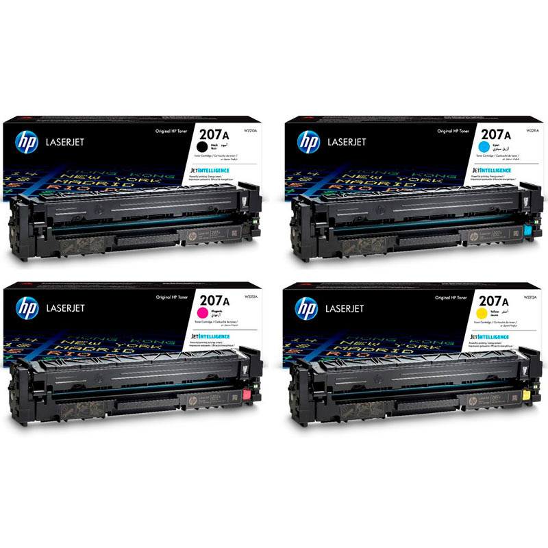 کارتریج لیزری رنگی HP LaserJet 207A بسته 4 عددی - تصویر 7