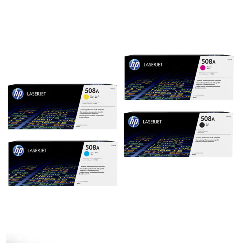 کارتریج لیزری رنگی HP 508A بسته 4 عددی - تصویر 2