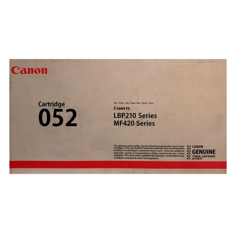 کارتریج لیزری مشکی Canon 052 - تصویر 2
