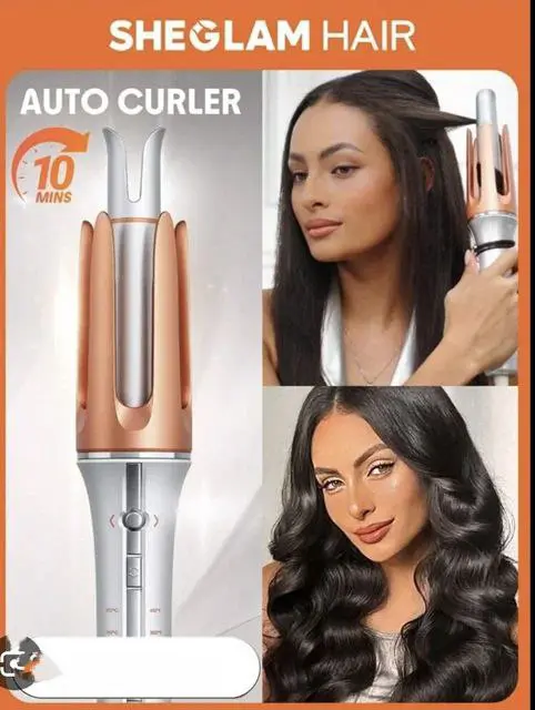 دستگاه فر کننده مو شیگلم کرلی برند لیز SHEGLAM Hair Curler LIZZE 