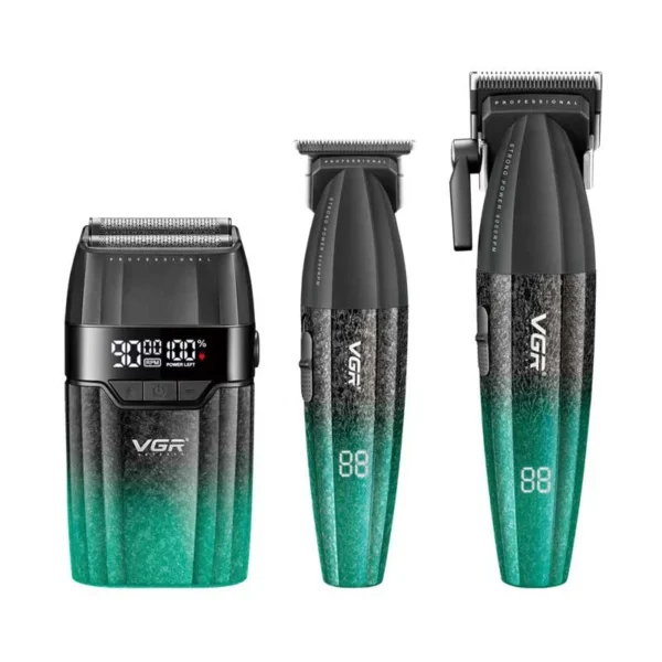 ست 3 عددی ماشین اصلاح، خط زن و شیور وی جی آر مدل V-640 S3