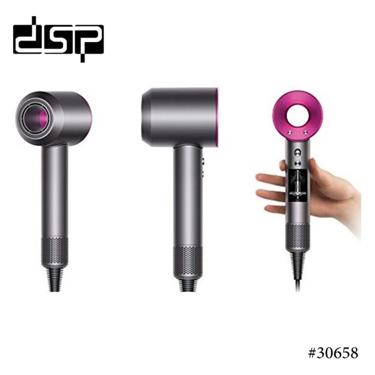 سشوار حرفه ای دی اس پی مدل DSP30658 طرح دایسون سوپر سونیک (درجه یک) 