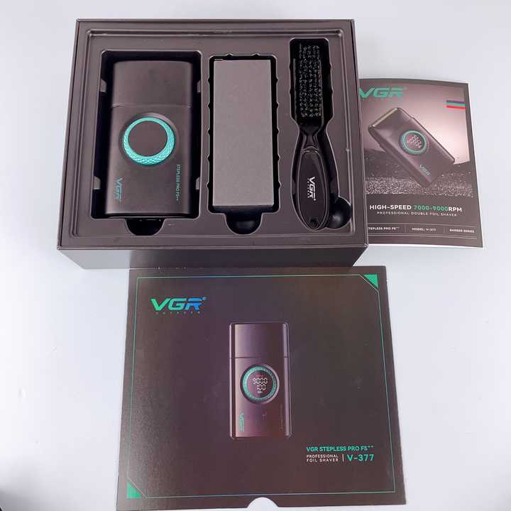 شیور وی جی آر V-377 با تیغه تیتانیوم و موتور ۹۰۰۰ دور