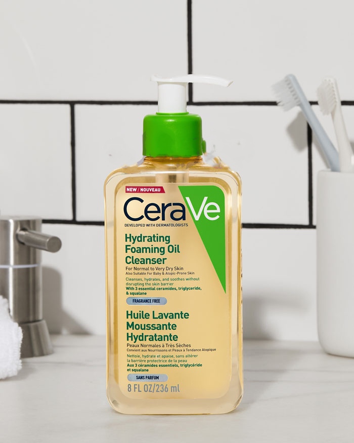 فوم شست و شوی روغنی سراوی Hydrating Foaming oil ceraVe 