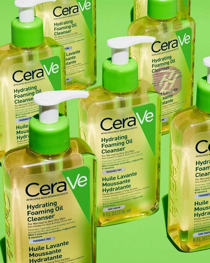 فوم شست و شوی روغنی سراوی Hydrating Foaming oil ceraVe 